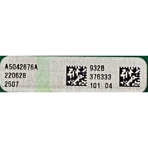MAIN PARA SMART TV SONY 4K RESOLUCION (3840 X 2160) / NUMERO DE PARTE A-5042-676-A / 100972432 / A5042676A 932 / 220628 / 376333 / PANEL YDCM085CCU11 / DISPLAY YDCM085CCU11 / MODELO KD-85X80K / KD85X80K